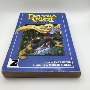 Deltora Quest # 2 English Manga Makoto Niwano Kodansha Emily Rodda 1st Edition *
